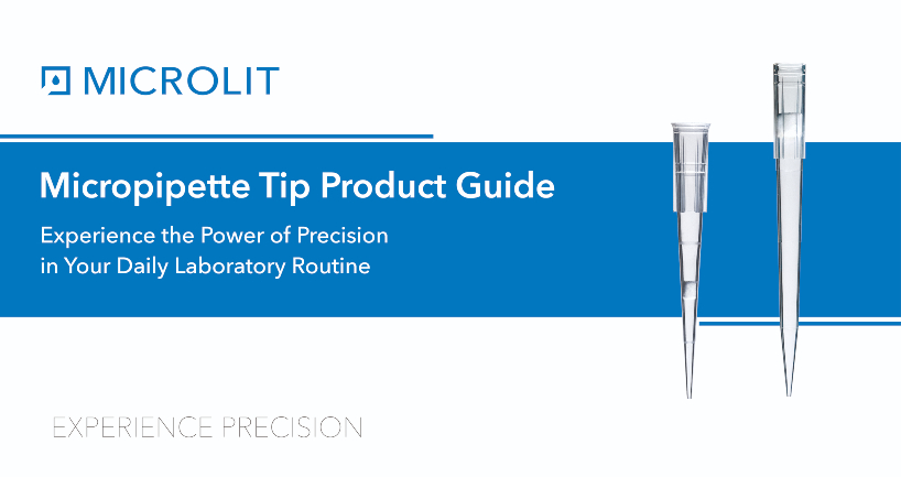 Micropipette Tips Product Guide – Banner