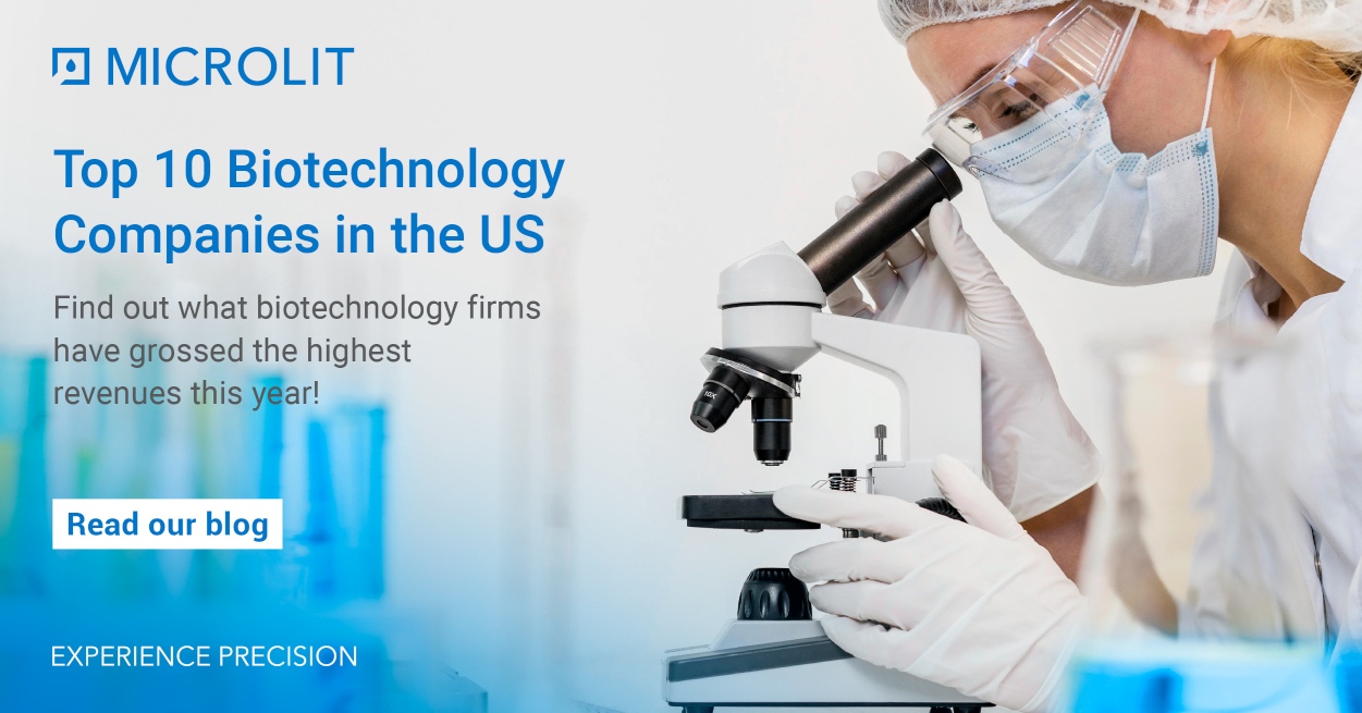 Top 10 Biotechnology Companies in the USA – Banner